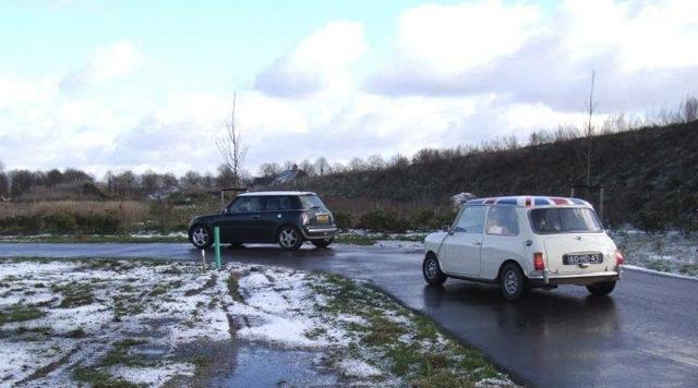 Winterrit 2016, Classics onderweg in een winters landschap Winterrit 2016, Classics onderweg in een winters landschap