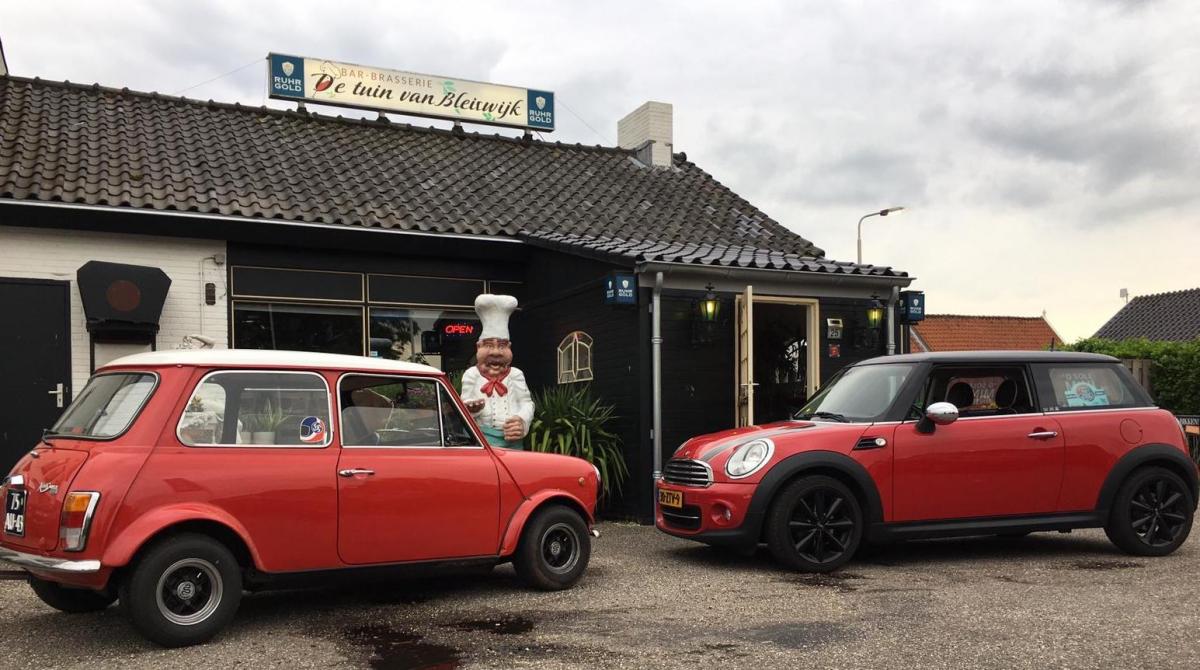 Mini's voor locatie clubavond Bleiswijk