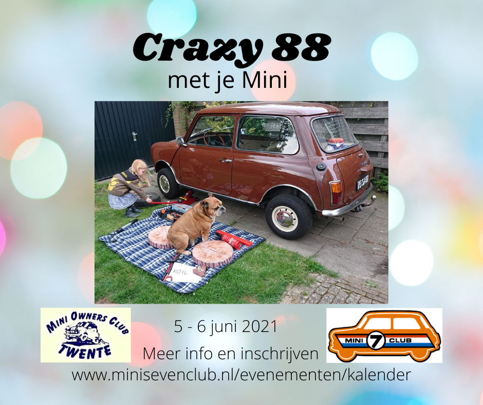 Uitnodiging Crazy88 2021