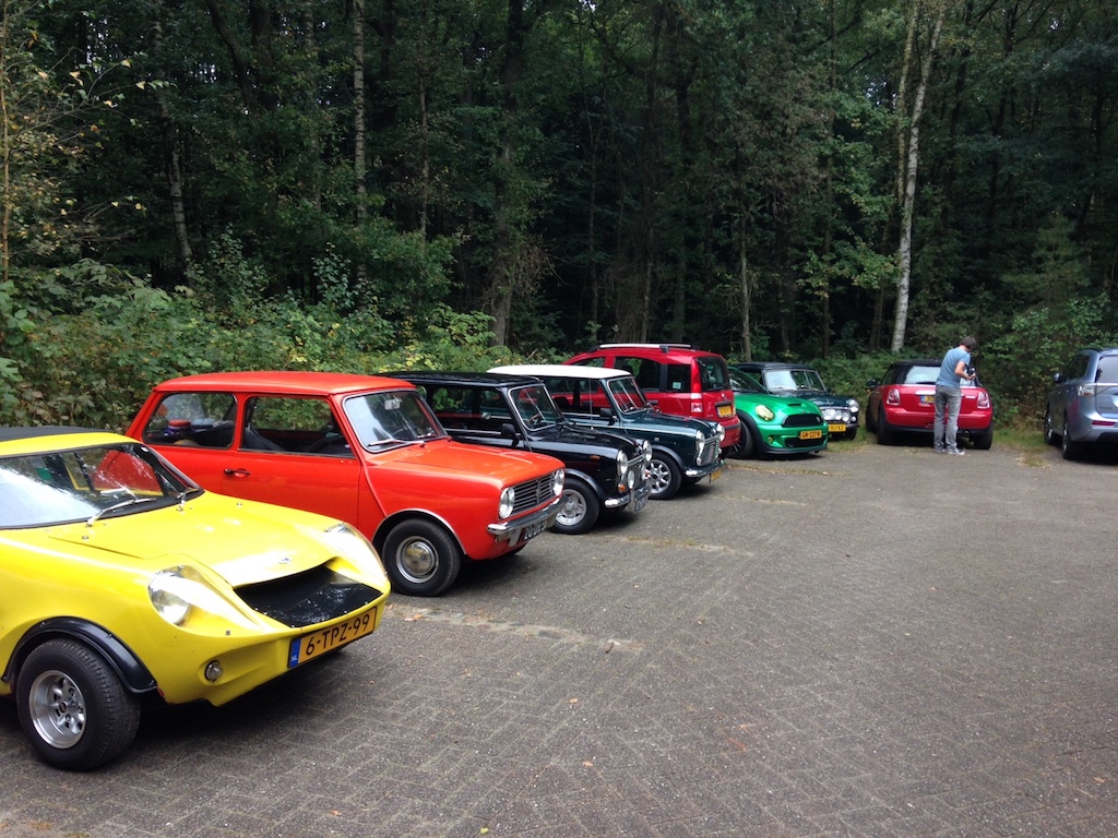 Mini's onderweg 