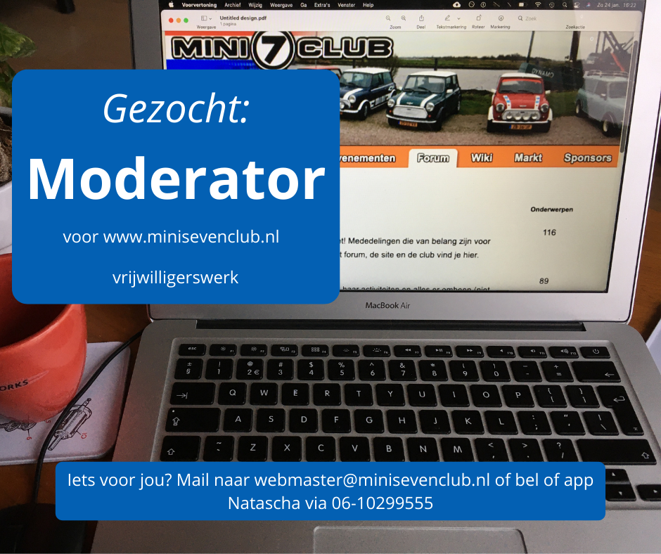 Vacature Moderator