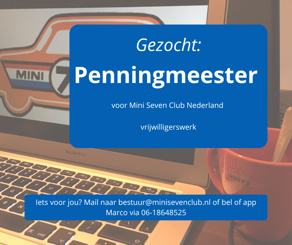 vacature penningmeester