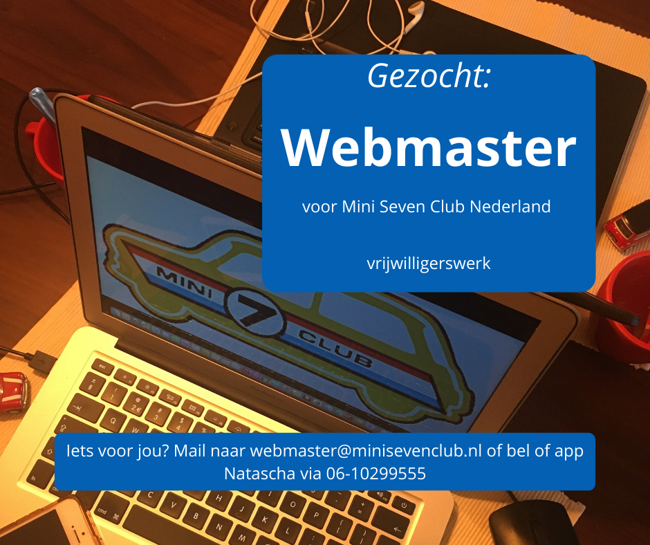 Vacature webmaster