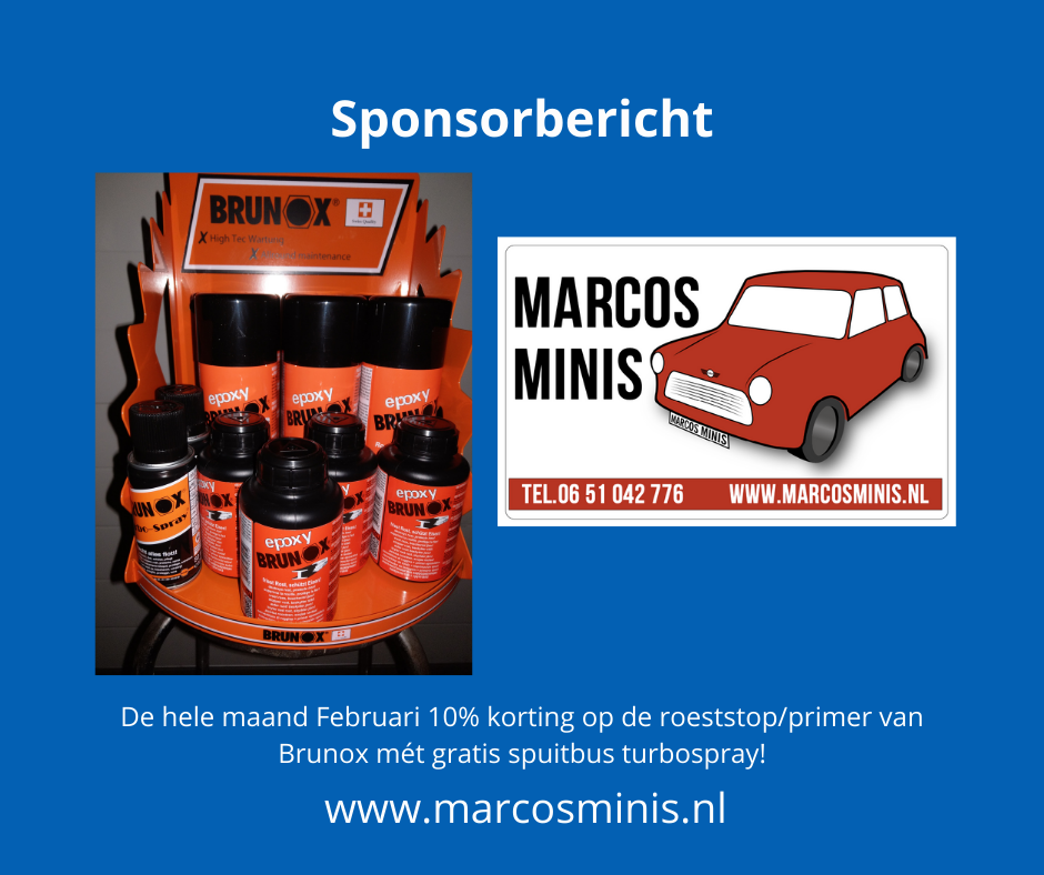 Sponsoraanbieding MarcosMinis