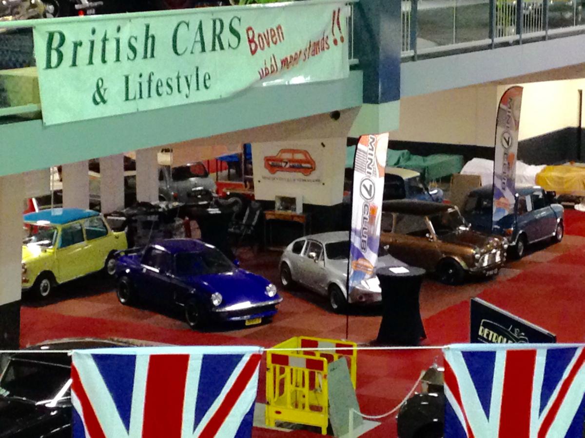stand British Cars & Lifestyle beurs