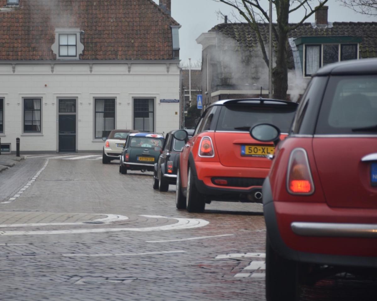 Oud en Nieuwrit 2017_Mini's onderweg