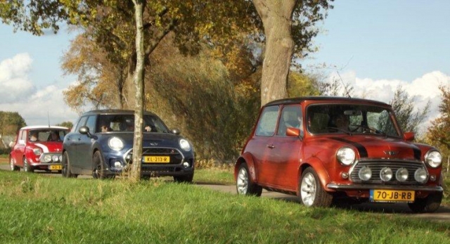 Mini's onderweg Mini's onderweg