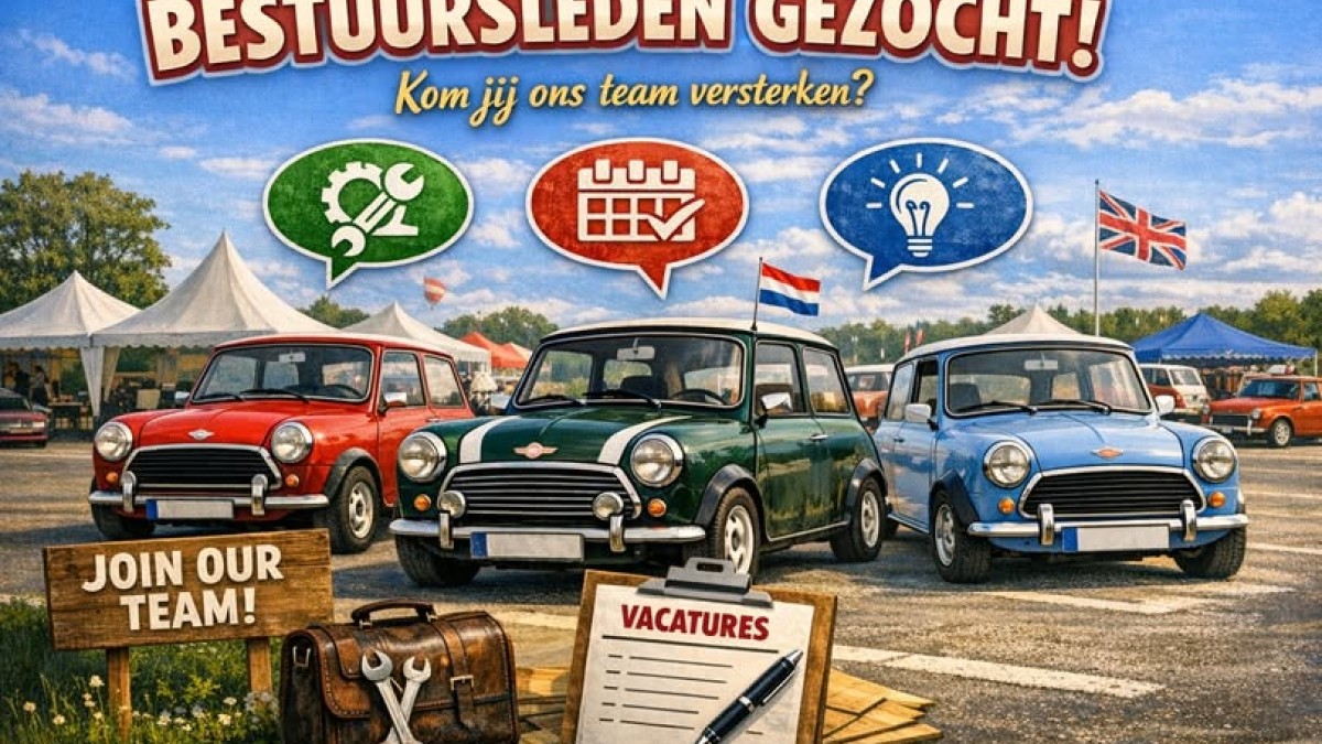 Bestuursleden gezocht