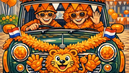 Koningsdag plaatje West-Brabantrit