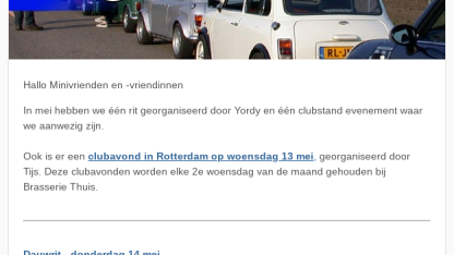Voorbeeld Sevenmail
