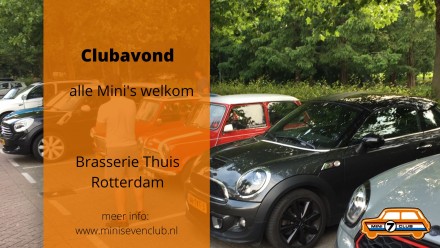 Clubavond Rotterdam Brasserie Thuis