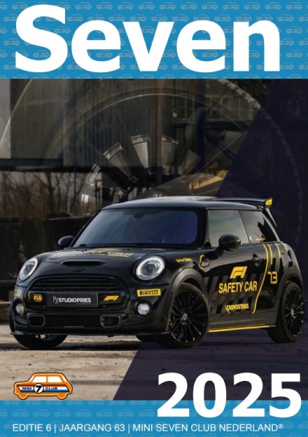 Cover van seven 6 2025 met daarop een New MINI